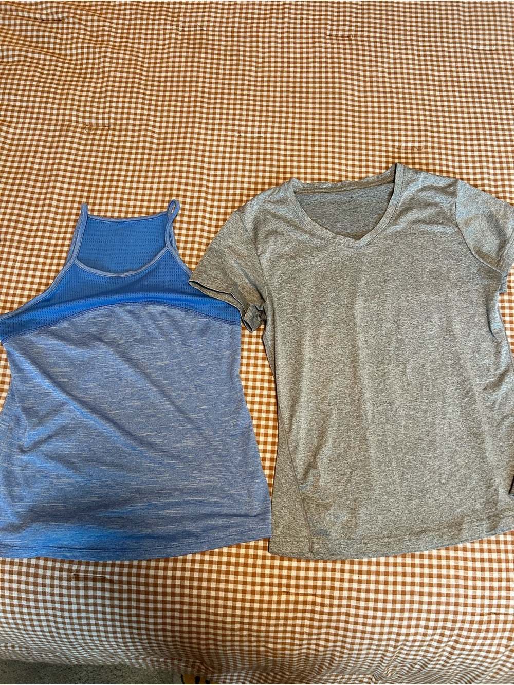 Two women’s athletic tops
